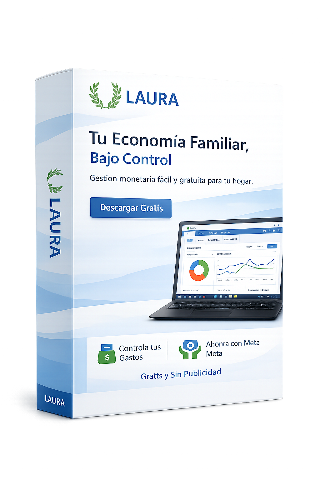 Mockup de la interfaz de LAURA